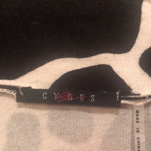 Miley Cyrus sz L - Animal Print Sweater - Picture 3 of 7